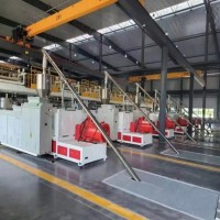 无锡110型PP地板挤出生产线机械设备 PP地板生产线设备