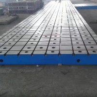 国晟机械供应刮研平台铸铁研磨装配平板结构精密