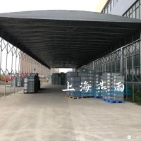 上海燕雨产品促销移动推拉棚供应厂家-公司走廊电动伸缩棚-尺寸/规格